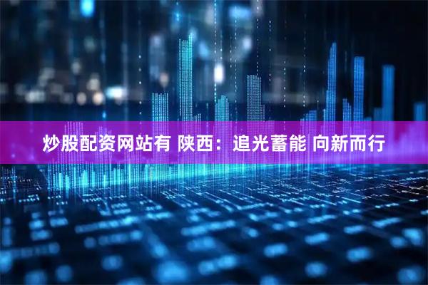 炒股配资网站有 陕西：追光蓄能 向新而行